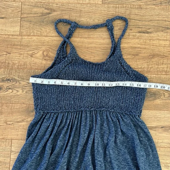 Free People Navy Textured Tunic - Picture 6 of 10